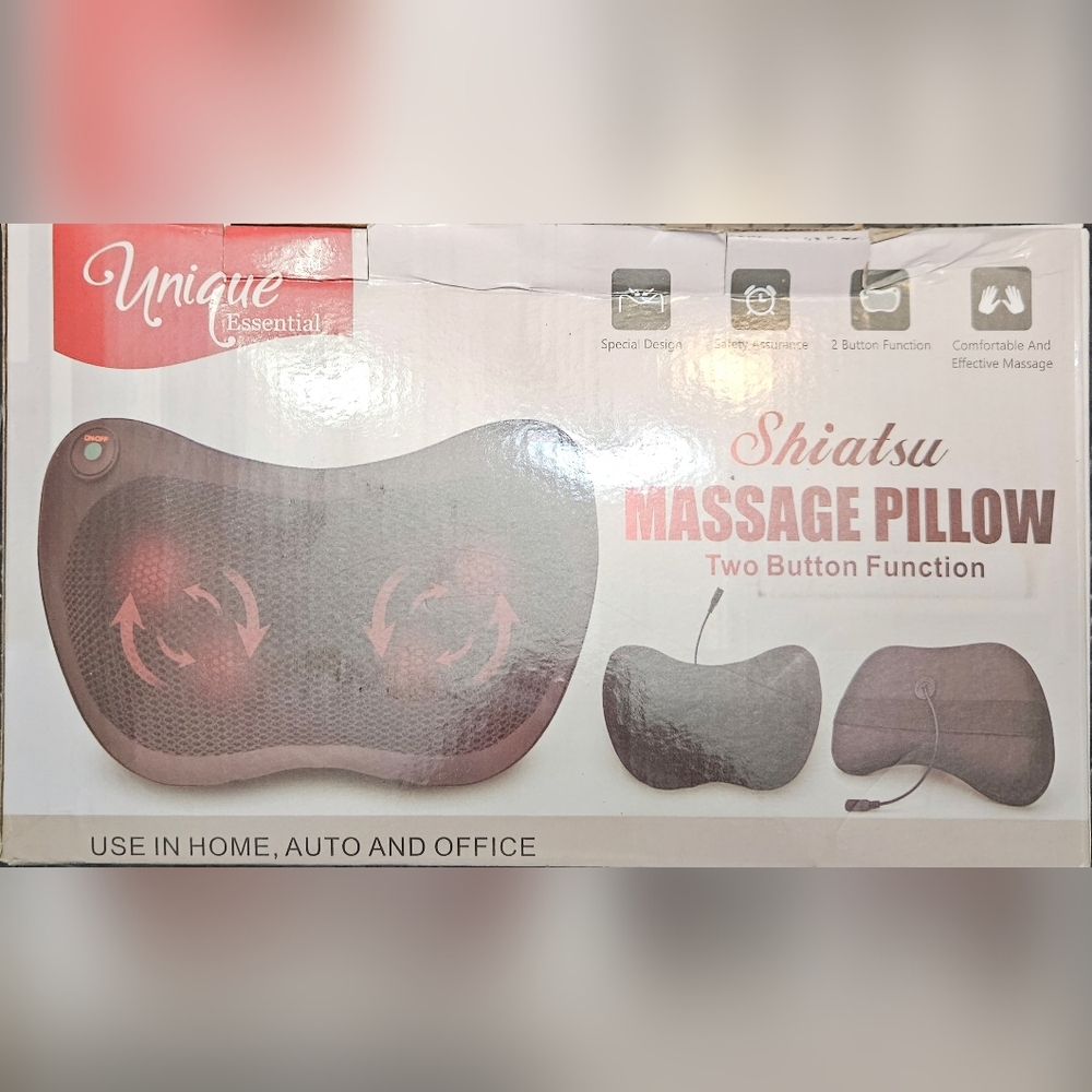 Unique Essential Shiatsu Massage Pillow